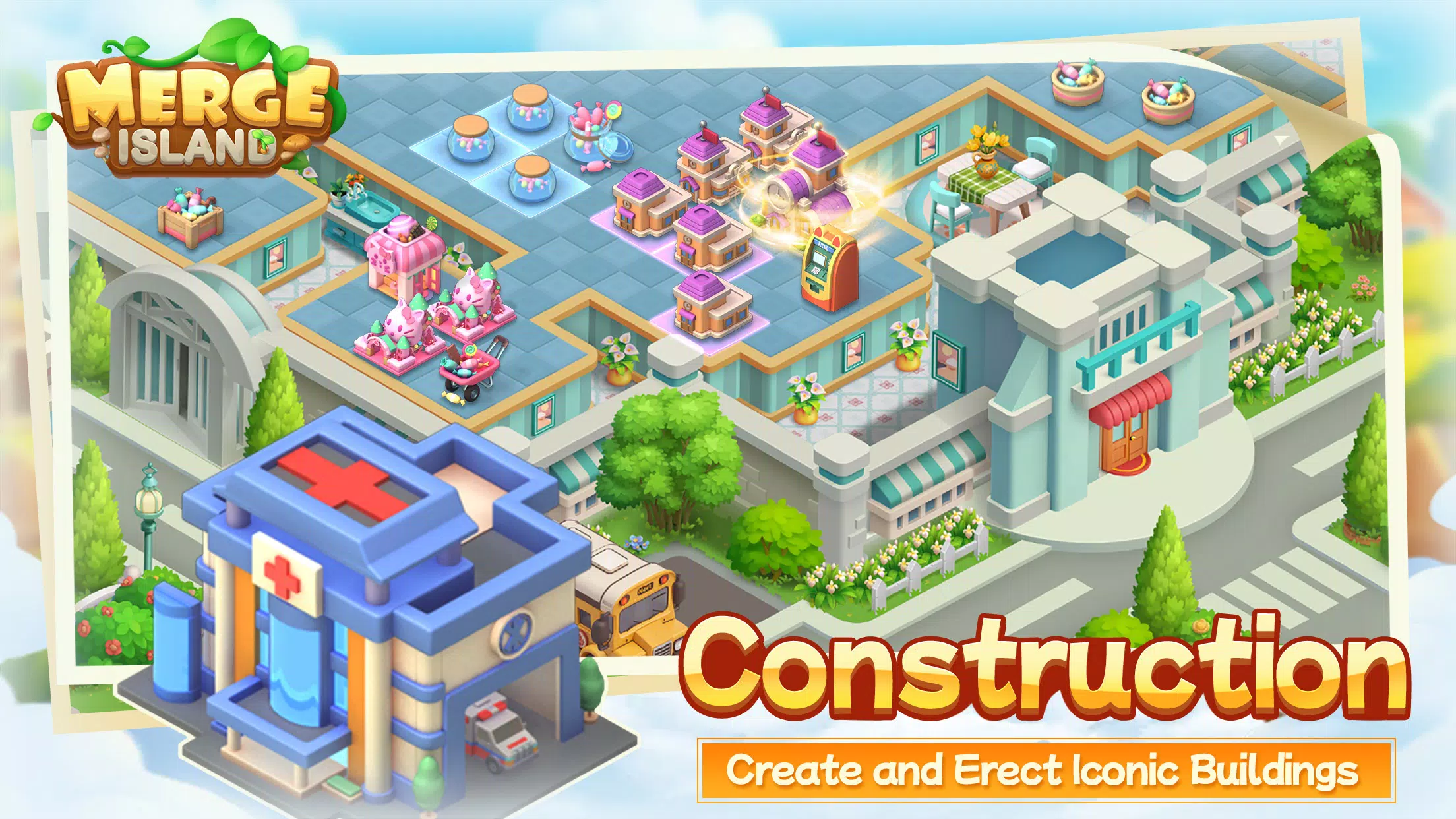 Merge Island Screenshots