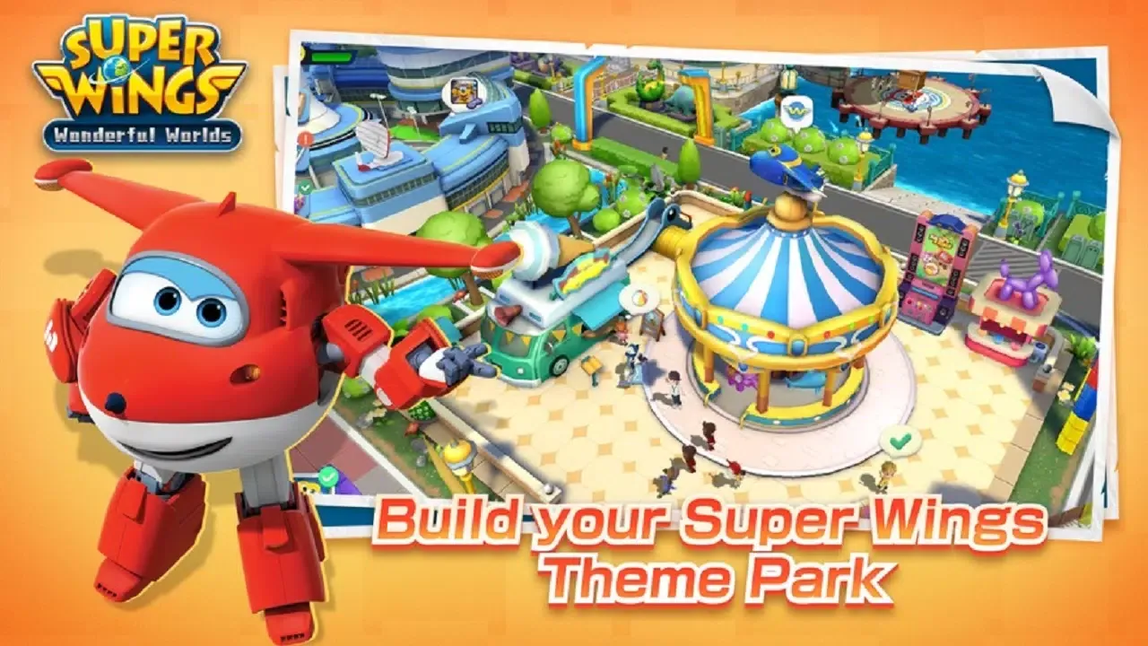 Capturas de tela do Super Wings Wonderful Worlds