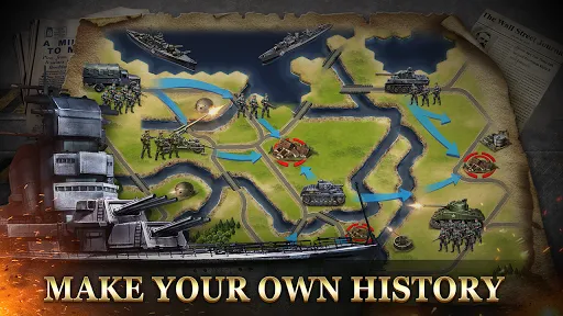 WW2: World War Strategy Games Screenshots