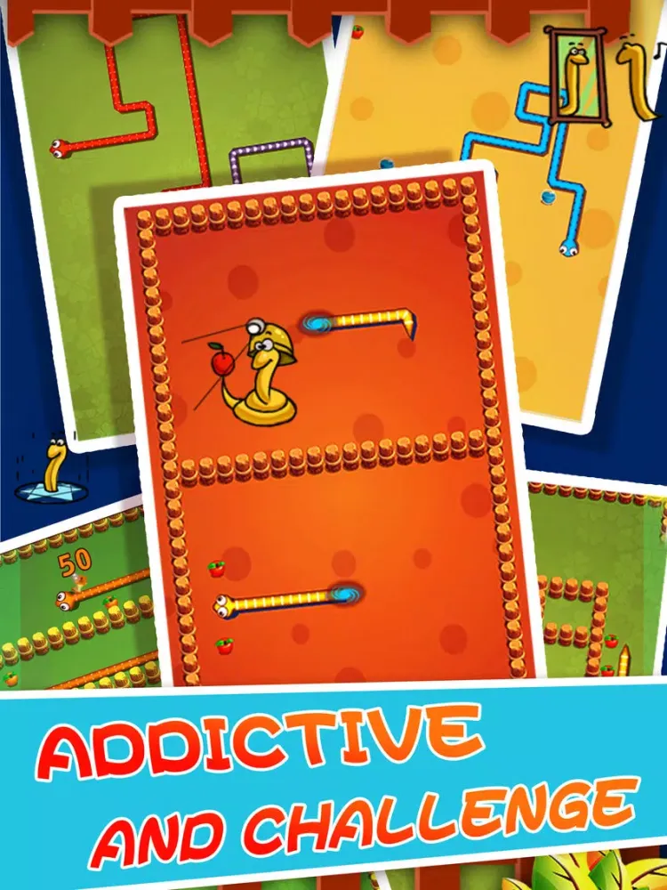 Snake All-in-One - 40 classic snake gamebox iPad  Screenshots