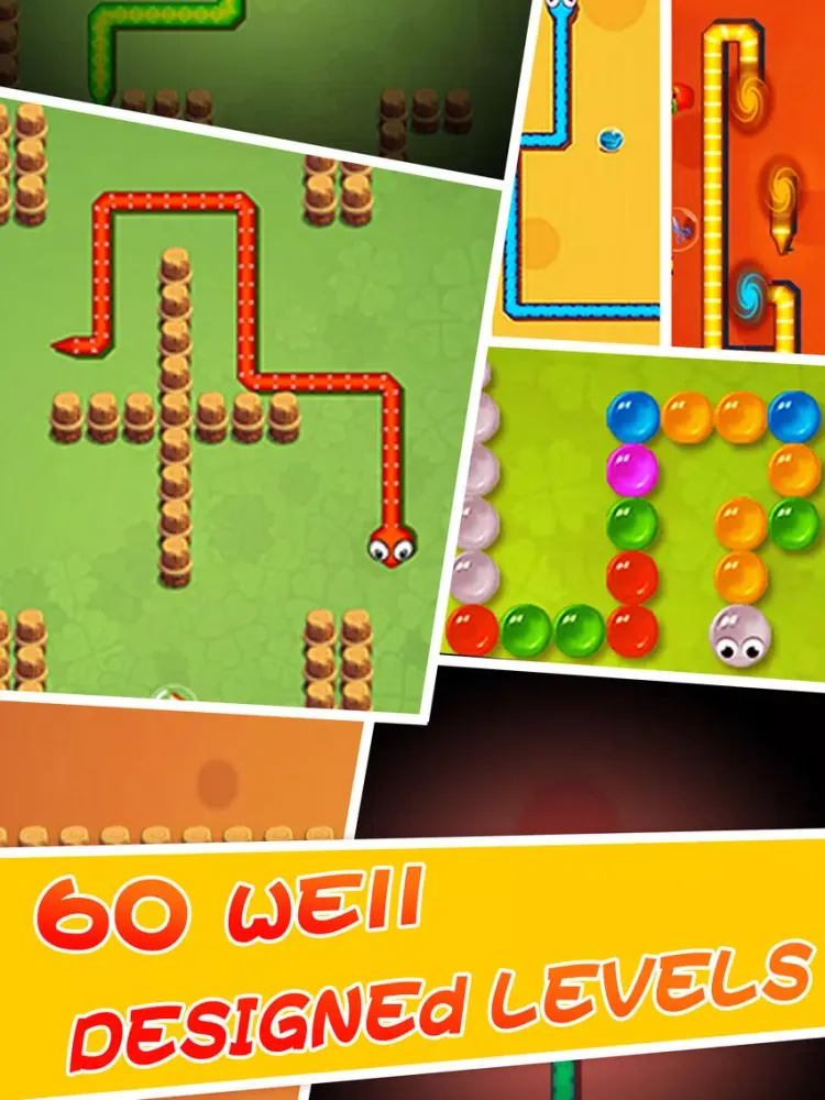 Snake All-in-One - 40 classic snake gamebox iPad  Screenshots