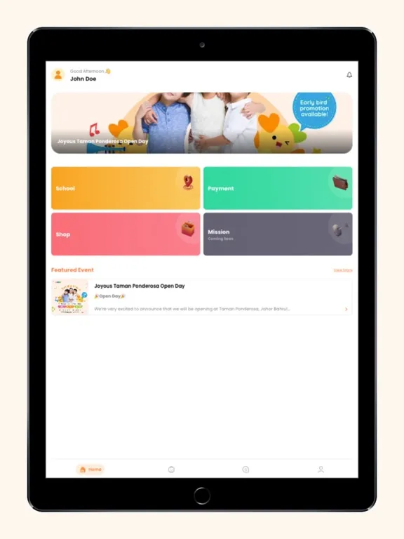 Joyous School iPad  स्क्रीनशॉट