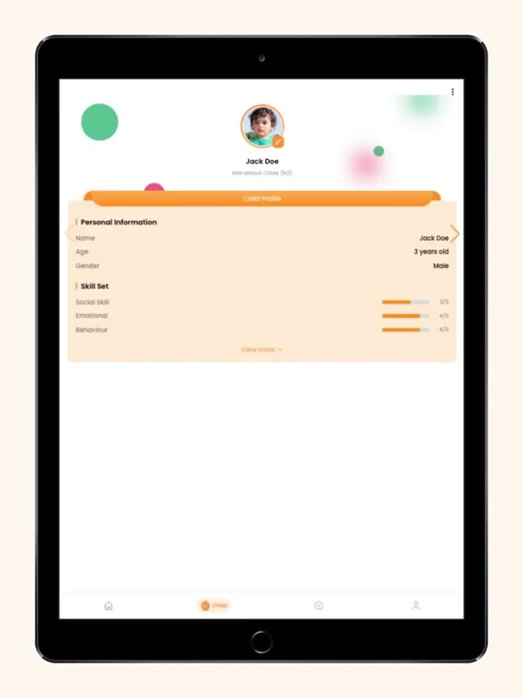 Joyous School iPad  स्क्रीनशॉट