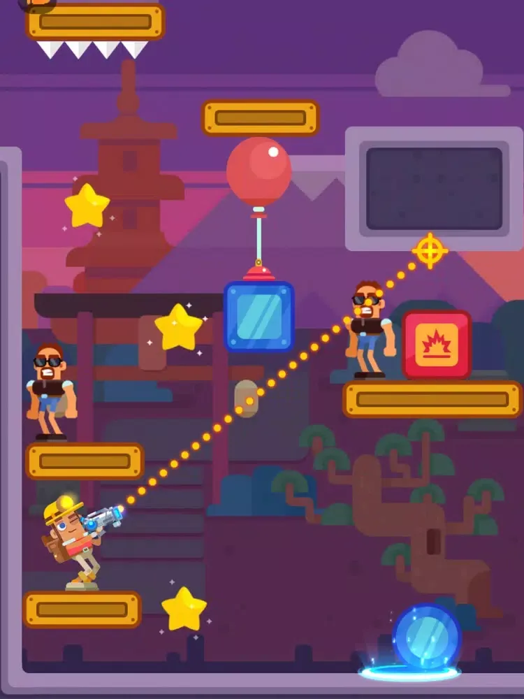 Tangkapan layar Crazy Portal iPad 