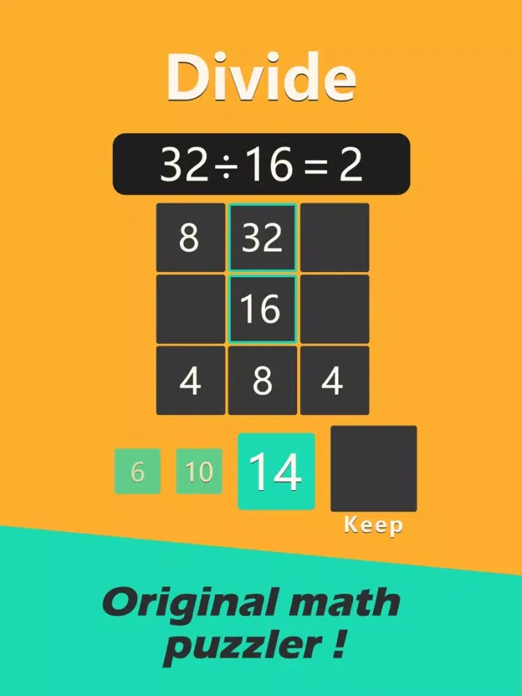 Ảnh chụp màn hình của Divide Numbers iPad 