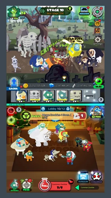 Zombie Kingdom-Idle Merger RPG 스크린샷