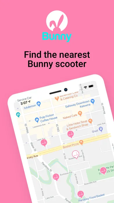 Captures d'écran de Bunny Scooters - Ride Anytime