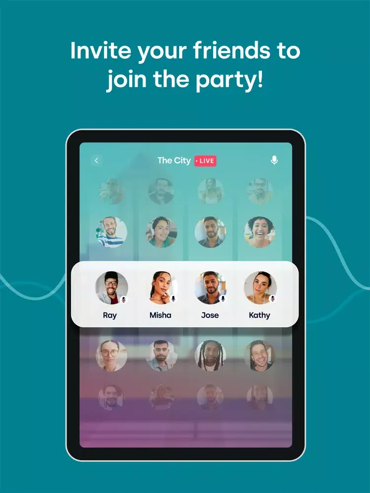 Joyride Hangout, Make friends iPad  Screenshots