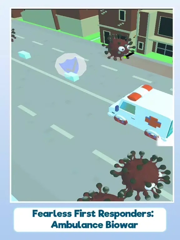 Ambulance Biowar -Kill Virus iPad  Screenshots