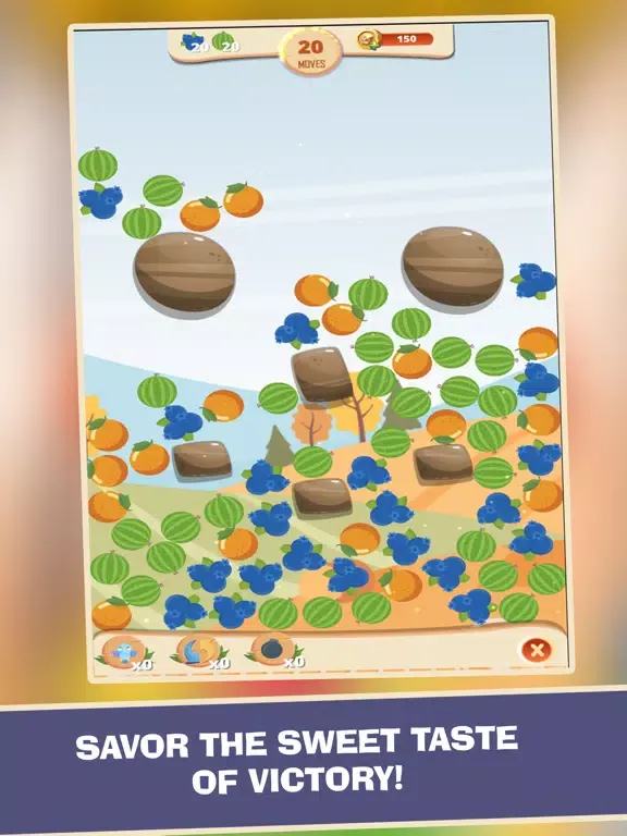 Farm Fruit Puzzle iPad  Screenshots