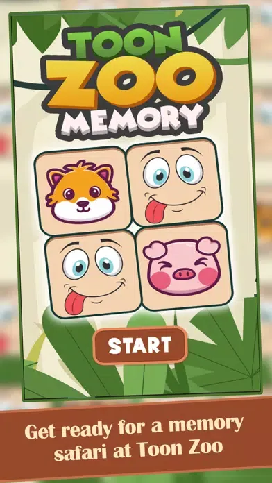 Tangkapan skrin Toon Zoo Memory