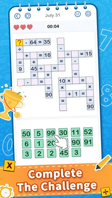 Cross Math - Math Game Screenshots