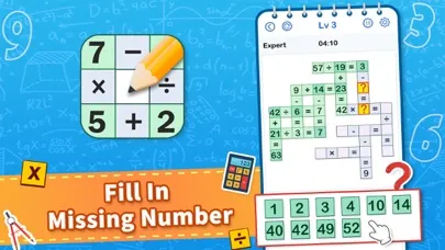 Cross Math - Math Game Screenshots