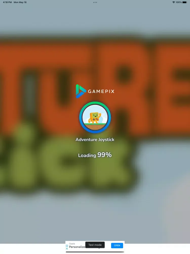 Zrzuty ekranu Joystick Adventure Game e iPad 