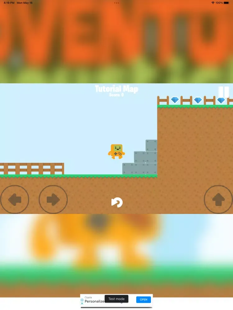 Zrzuty ekranu Joystick Adventure Game e iPad 