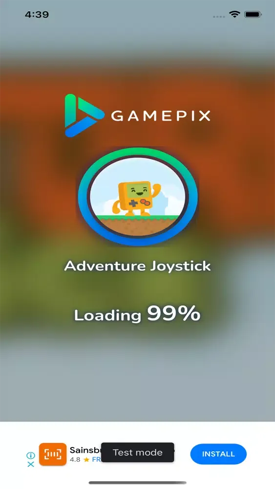 Zrzuty ekranu Joystick Adventure Game e