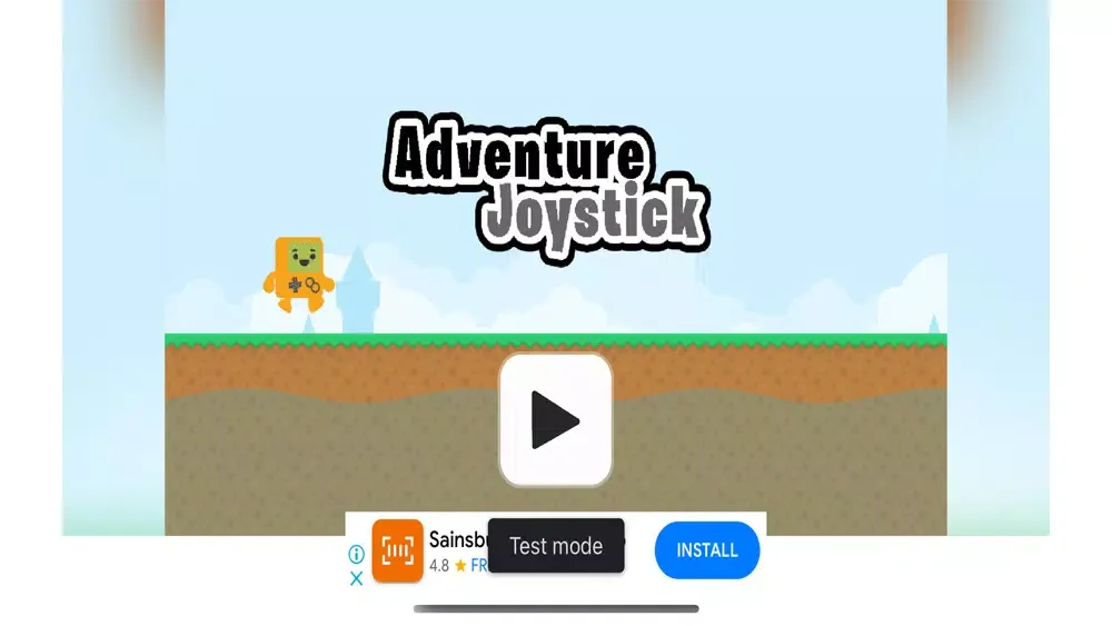 Zrzuty ekranu Joystick Adventure Game e
