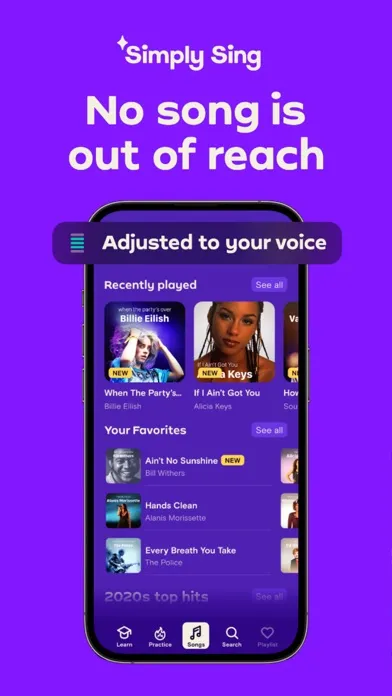 تصاویر Simply Sing: My Singing App