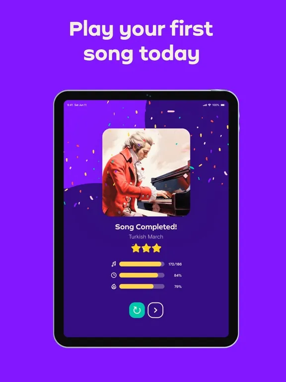 Zrzuty ekranu Simply Piano: Learn Piano Fast iPad 