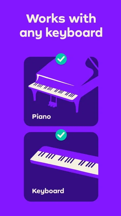 Zrzuty ekranu Simply Piano: Learn Piano Fast