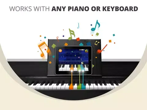 Piano Dust Buster by JoyTunes iPad 應用截圖