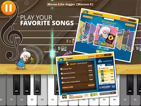 Piano Dust Buster by JoyTunes iPad 應用截圖