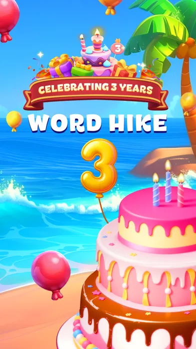 ภาพหน้าจอของ Crossword - Word Hike