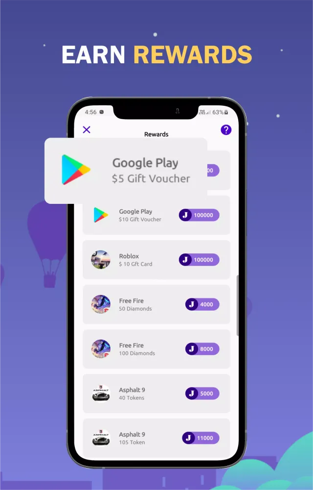 Play Games Earn Rewards Ekran Görüntüleri