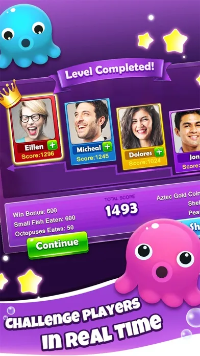 Captures d'écran de PAC-FISH Battle Royale - Multiplayer Arcade Game