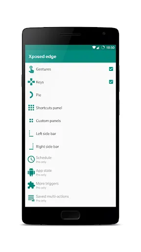 Xposed edge Screenshots