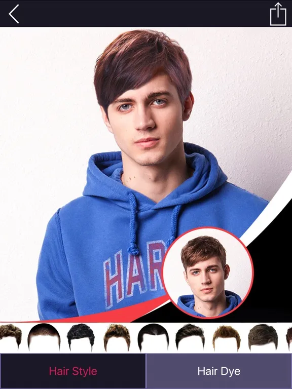Скриншоты Hair Styles - Haircuts Color Makeover Salon Booth iPad 