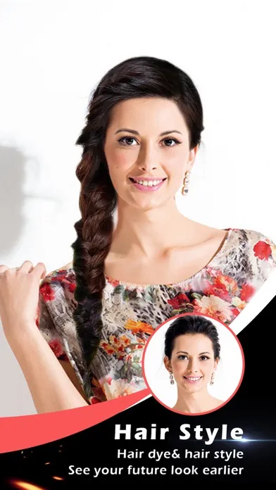 Скриншоты Hair Styles - Haircuts Color Makeover Salon Booth