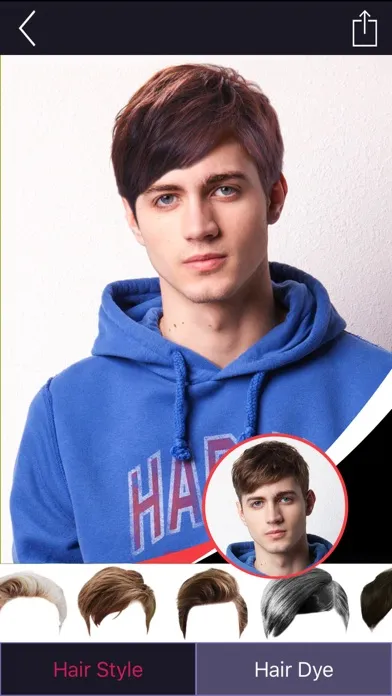 Скриншоты Hair Styles - Haircuts Color Makeover Salon Booth