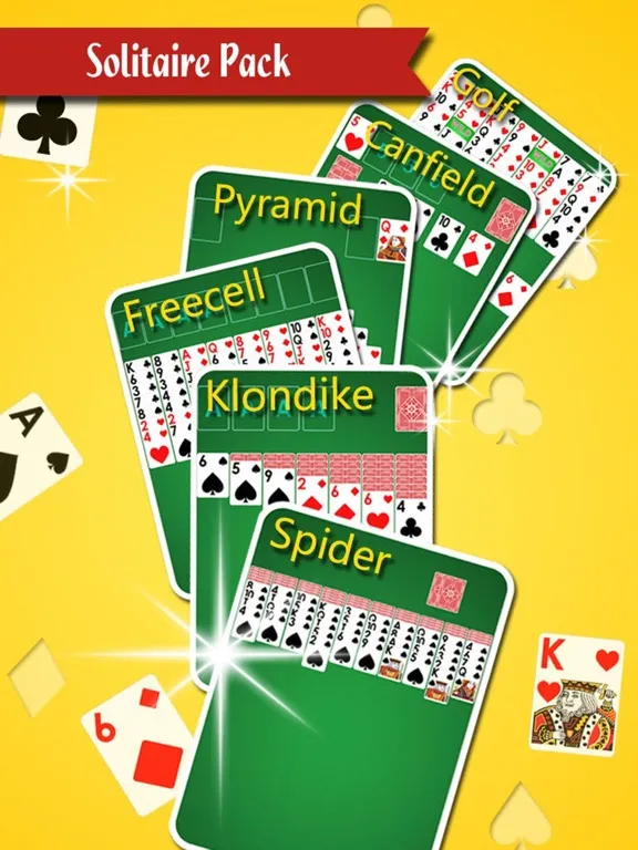 Capturas de pantalla de Solitaire Card Game Collection iPad 