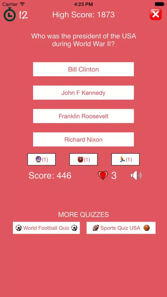 Capturas de tela do The Quiz - General Knowledge Trivia