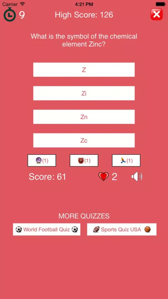Capturas de tela do The Quiz - General Knowledge Trivia