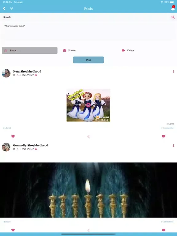 JParents- Jewish Parents App iPad  Ekran Görüntüleri