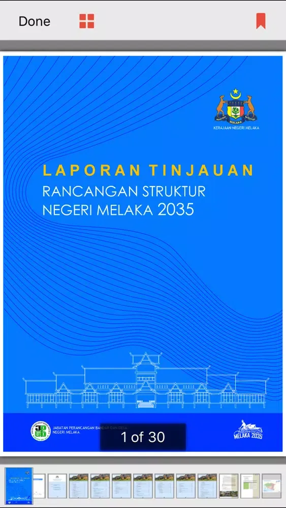 Capturas de tela do MELAKA 2035