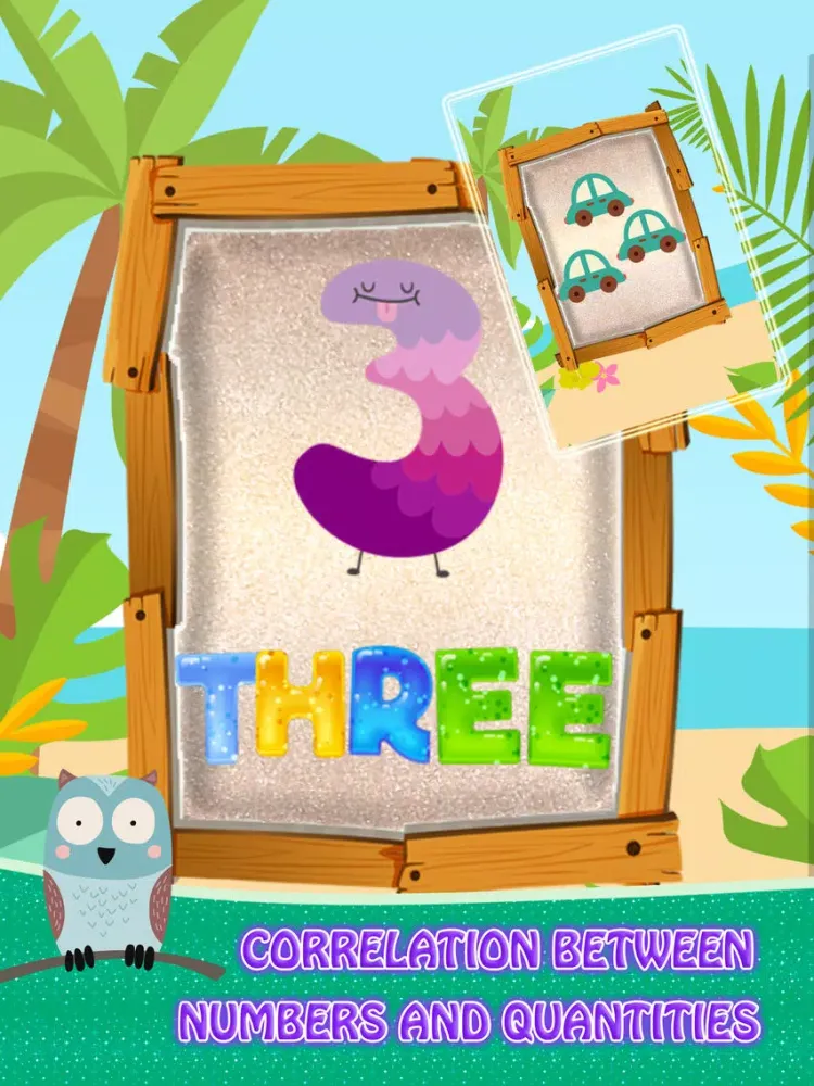 Capturas de tela do Mr Monkey Spelling Number iPad 