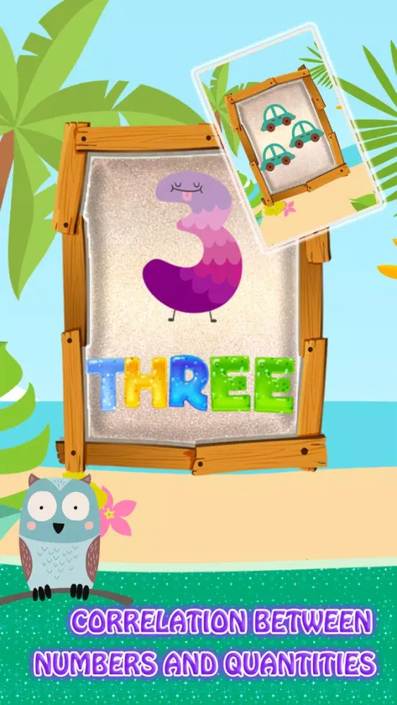 Capturas de tela do Mr Monkey Spelling Number