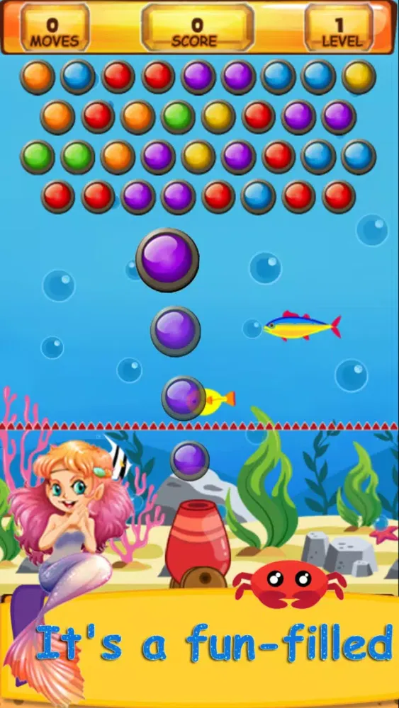 Captures d'écran de Underwater Bubble Shooter
