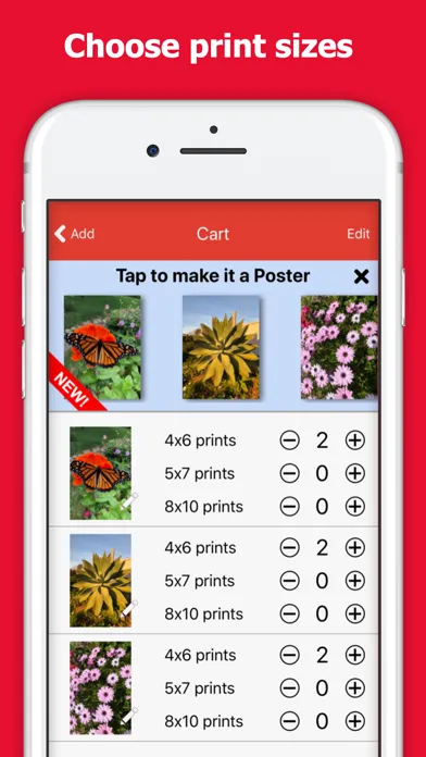 Tangkapan skrin Printasa Photo Prints 40% Off