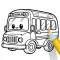Bus Coloring Game