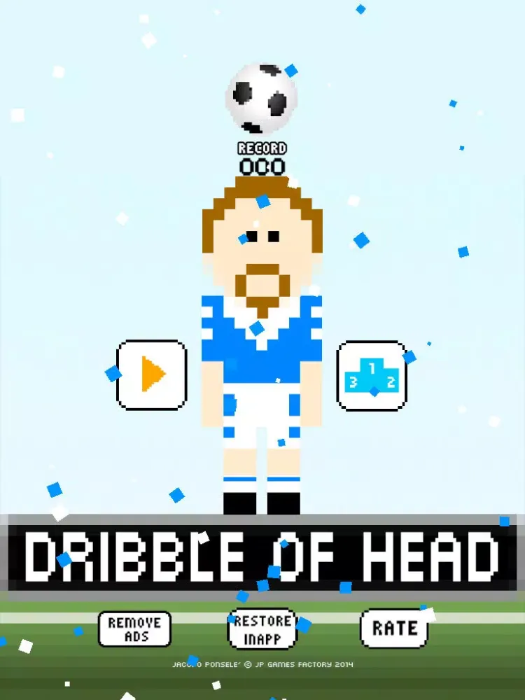 Capturas de tela do Dribble of Head . Endless Soccer iPad 