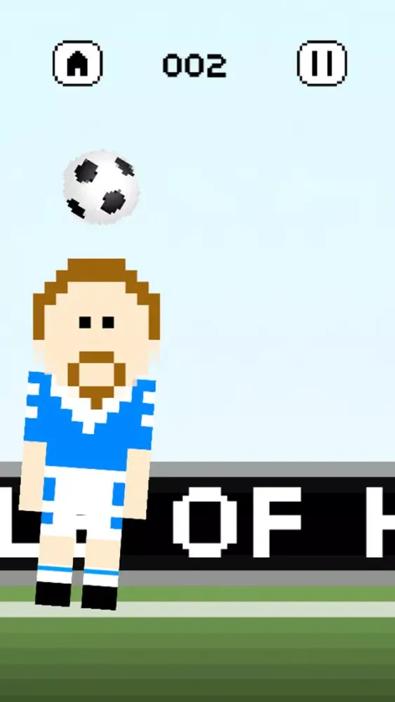 Capturas de tela do Dribble of Head . Endless Soccer