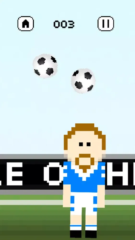 Capturas de tela do Dribble of Head . Endless Soccer