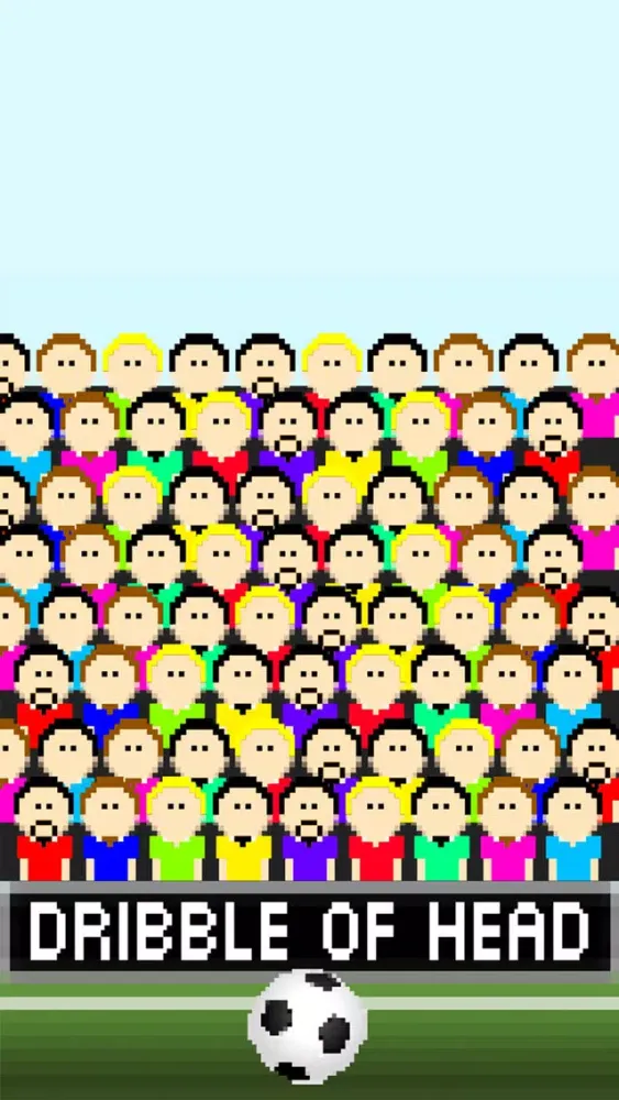 Capturas de tela do Dribble of Head . Endless Soccer