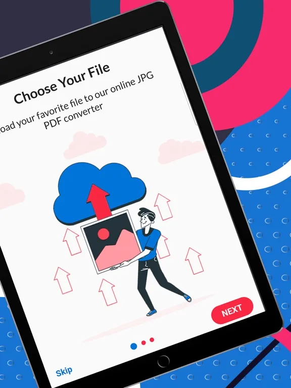 Jpg Pdf Converter iPad  Screenshots