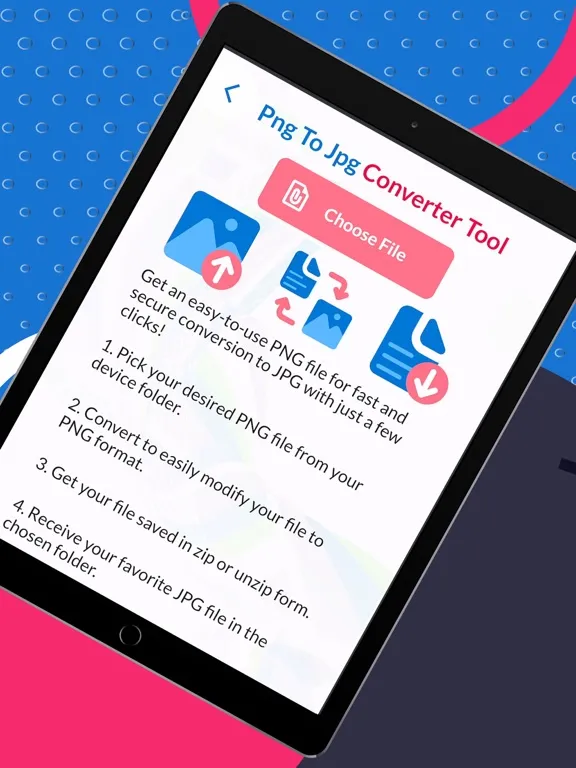Jpg Pdf Converter iPad  Screenshots