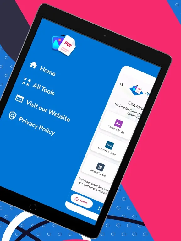 Jpg Pdf Converter iPad  Screenshots